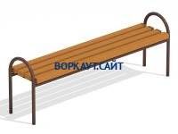 Лавочка парковая МАФ 1603 в Южно-Сахалинске