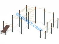 Спортивный комплекс воркаут ВС-50 в Южно-Сахалинске