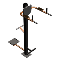 Уличный тренажер "Брусья Пресс Твистер" УТ345 в Южно-Сахалинске