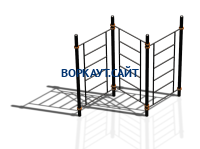 Спортивный комплекс воркаут ВС-80 в Южно-Сахалинске