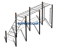 Спортивный комплекс воркаут ВС-190 в Южно-Сахалинске