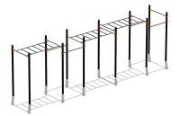 Спортивный комплекс воркаут ВС-72 в Южно-Сахалинске