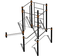 Спортивный комплекс воркаут ВС-196 в Южно-Сахалинске