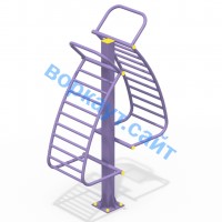 Уличный тренажер для пресса УТ 012 в Южно-Сахалинске