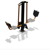 Уличный тренажер  "Жим ногами двойной"  УТ203 в Южно-Сахалинске