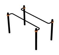 Спортивный комплекс воркаут ВС-180 в Южно-Сахалинске