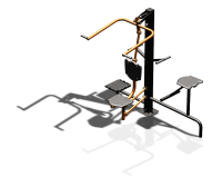 Уличный тренажер "Верхняя тяга Твистер стоя Твистер сидя" УТ336 в Южно-Сахалинске Уличный тренажер "Верхняя тяга Твистер стоя Твистер сидя" УТ336 в Южно-Сахалинске