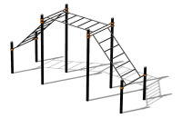 Спортивный комплекс воркаут ВС-192 в Южно-Сахалинске