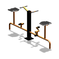 Уличный тренажер  "Вело двойной"   УТ211 в Южно-Сахалинске