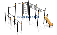 Спортивный комплекс воркаут ВС-109 в Южно-Сахалинске
