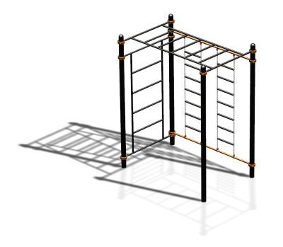 Спортивный комплекс воркаут ВС-69 в Южно-Сахалинске