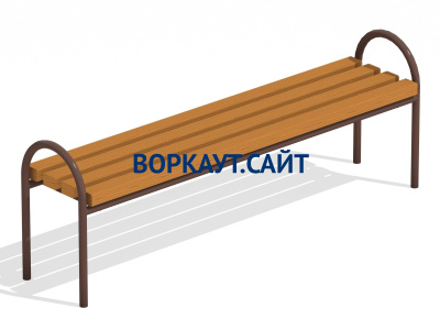 Лавочка парковая МАФ 1603 в Южно-Сахалинске