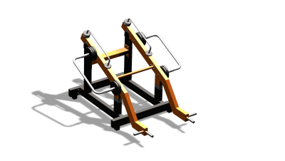 Силовой уличный тренажер  "Становая тяга"  УТ423 в Южно-Сахалинске