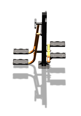 Уличный тренажер "Шпагат Степпер" УТ310 в Южно-Сахалинске