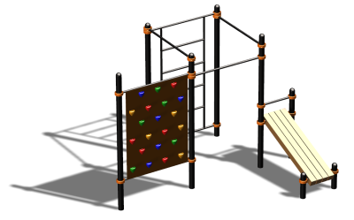 Спортивный комплекс воркаут ВС-122 в Южно-Сахалинске