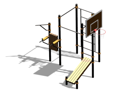 Спортивный комплекс воркаут ВС-94 в Южно-Сахалинске