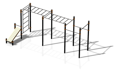 Спортивный комплекс воркаут ВС-103 в Южно-Сахалинске