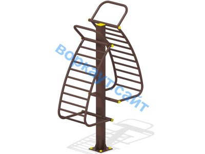 Уличный тренажер для пресса УТ 012 в Южно-Сахалинске