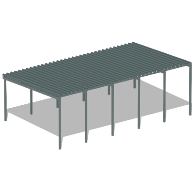 Большой теневой навес трибун МАФ 4131 в Южно-Сахалинске