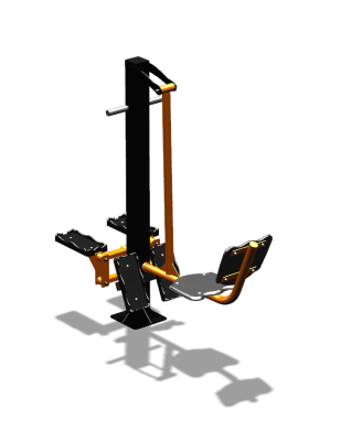 Уличный тренажер "Жим ногами Степпер" УТ307 в Южно-Сахалинске