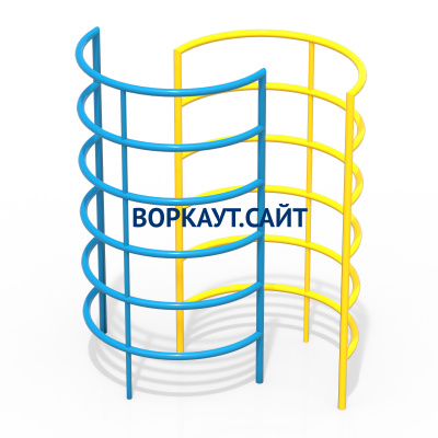 Шведская стенка полукруглая ДСК 3503 в Южно-Сахалинске