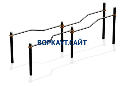 Спортивный комплекс воркаут ВС-188 в Южно-Сахалинске