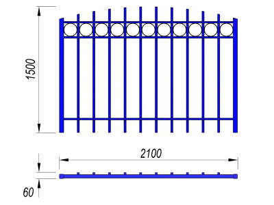 Ограждение спортивной площадки МАФ 5005 в Южно-Сахалинске
