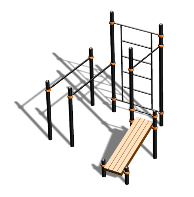 Спортивный комплекс воркаут ВС-98 в Южно-Сахалинске