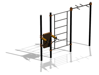 Спортивный комплекс воркаут ВС-52 в Южно-Сахалинске