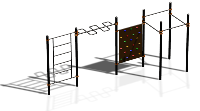 Спортивный комплекс воркаут ВС-114 в Южно-Сахалинске