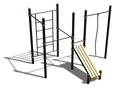 Спортивный комплекс воркаут ВС-76 в Южно-Сахалинске