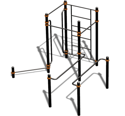 Спортивный комплекс воркаут ВС-196 в Южно-Сахалинске