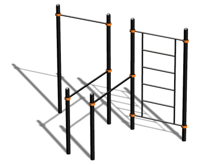 Спортивный комплекс воркаут ВС-149 в Южно-Сахалинске