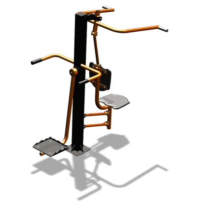 Уличный тренажер "Верхняя тяга Маятник" УТ338 в Южно-Сахалинске