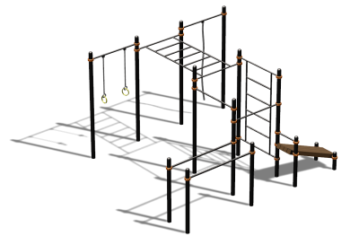 Спортивный комплекс воркаут ВС-89 в Южно-Сахалинске