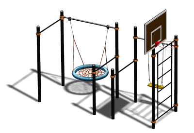 Спортивный комплекс воркаут ВС-126 в Южно-Сахалинске