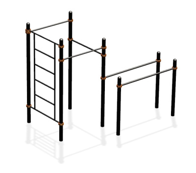 Спортивный комплекс воркаут ВС-58 в Южно-Сахалинске