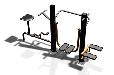 Уличный тренажер "Вело Шагомер Степпер" УТ334 в Южно-Сахалинске