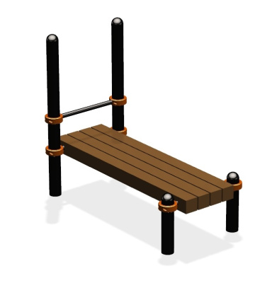 Спортивный комплекс воркаут ВС-62 в Южно-Сахалинске