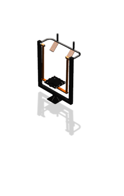 Уличный тренажер  "Маятник-пресс" УТ 104 в Южно-Сахалинске