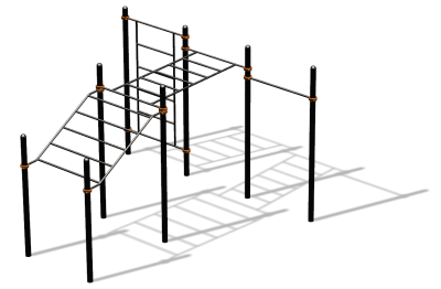 Спортивный комплекс воркаут ВС-130 в Южно-Сахалинске