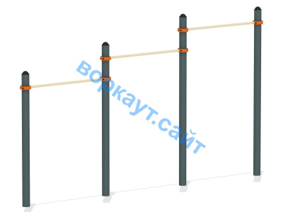 Турник тройной ВС-4 в Южно-Сахалинске