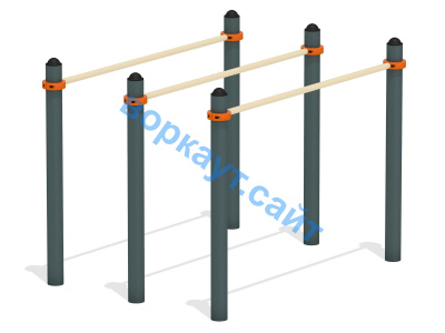 Брусья тройные ВС-16 в Южно-Сахалинске