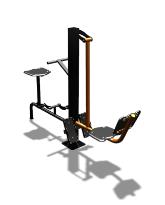 Уличный тренажер "Жим ногами Вело" УТ330 в Южно-Сахалинске