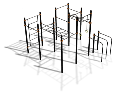 Спортивный комплекс воркаут ВС-150 в Южно-Сахалинске