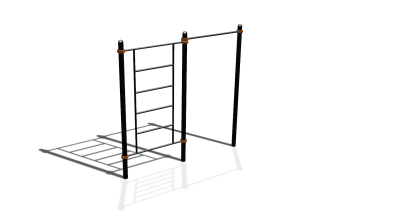 Спортивный комплекс воркаут ВС-134 в Южно-Сахалинске Спортивный комплекс воркаут ВС-134 в Южно-Сахалинске