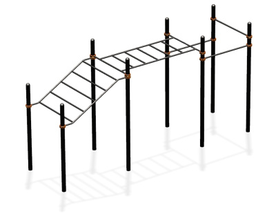 Спортивный комплекс воркаут ВС-53 в Южно-Сахалинске