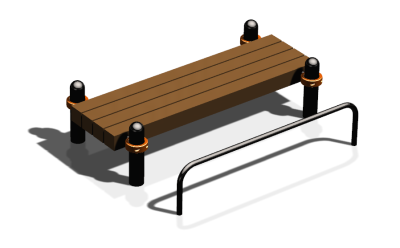 Спортивный комплекс воркаут ВС-101 в Южно-Сахалинске