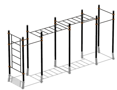 Спортивный комплекс воркаут ВС-75 в Южно-Сахалинске