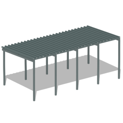 Теневой навес трибун МАФ 4130 в Южно-Сахалинске